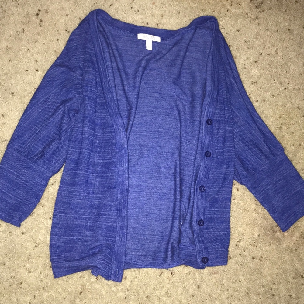 Blue light cardigan